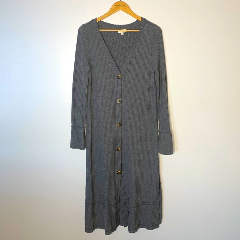 Umgee ribbed duster cardigan. Small